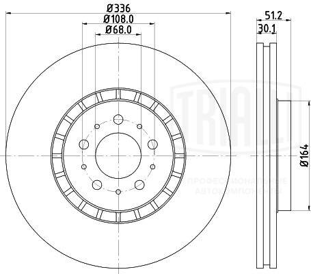 Brake Disc (DF 106113)