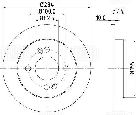 Brake Disc (DF 073114)