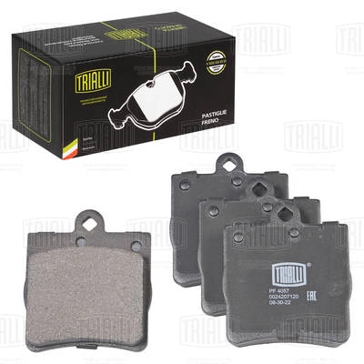 Brake Pad Set, disc brake (PF 4057)