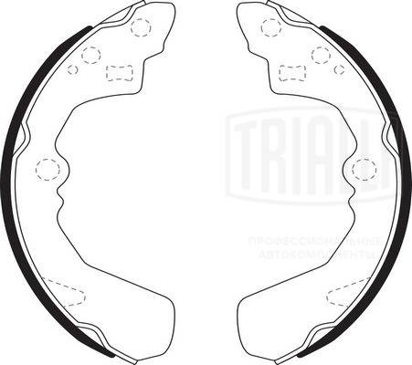 Brake Shoe Set (GF 4554)