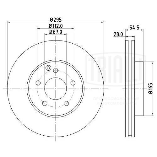 Brake Disc (DF 150107)