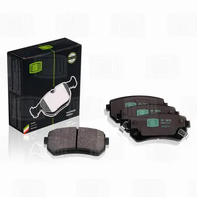 Brake Pad Set, disc brake (PF 0874)