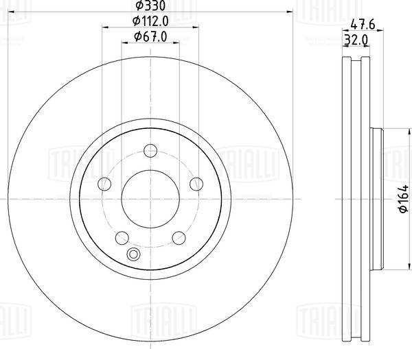 Brake Disc (DF 117318)