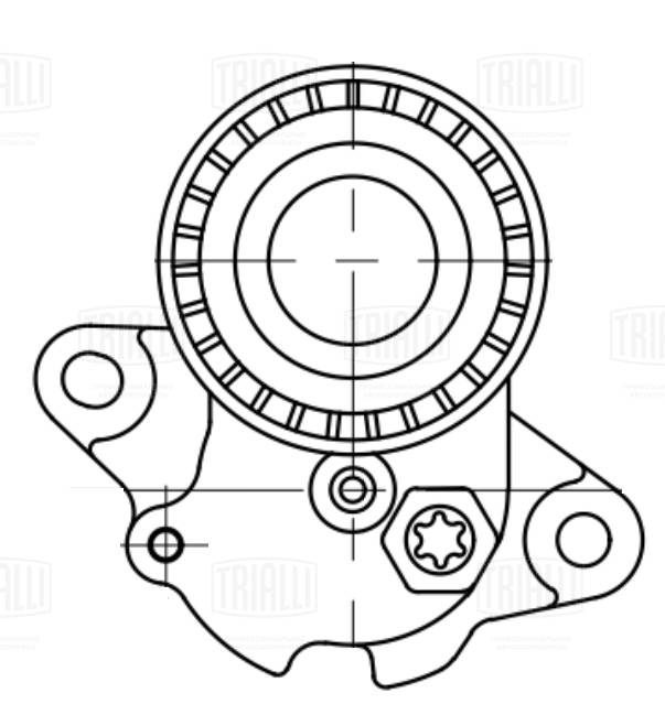 Belt Tensioner, V-ribbed belt (CM 5084)