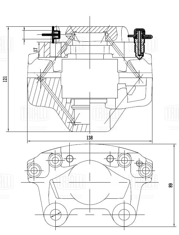 Brake Caliper (CF 032113)