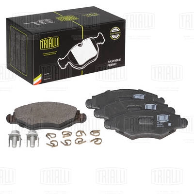Brake Pad Set, disc brake (PF 4317)