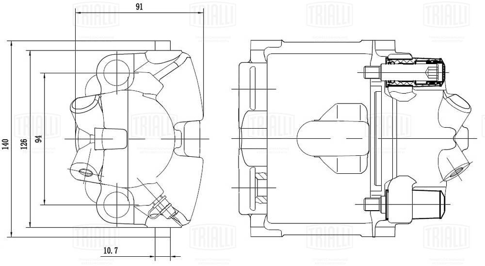Brake Caliper (CF 103559)
