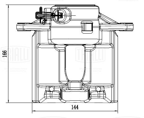 Brake Caliper (CF 052268)