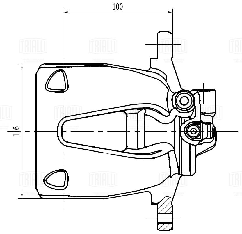Brake Caliper (CF 162110)