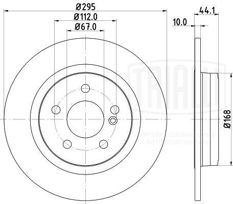 Brake Disc (DF 190442)