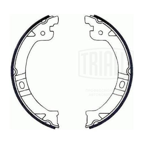 Brake Shoe Set, parking brake