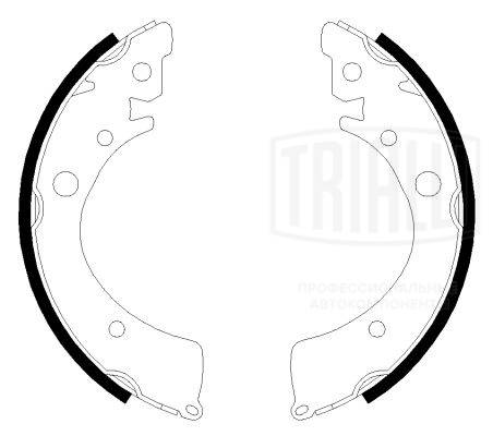 Brake Shoe Set (GF 4453)