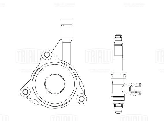 Central Slave Cylinder, clutch