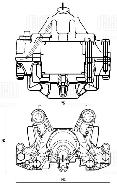Brake Caliper (CF 032008)