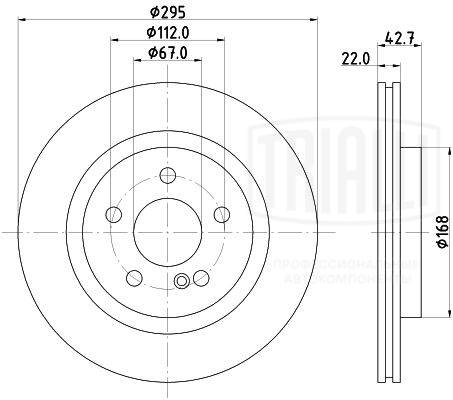 Brake Disc (DF 190425)