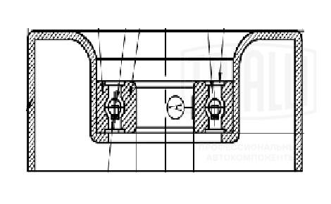 Belt Tensioner, V-ribbed belt (CM 5626)
