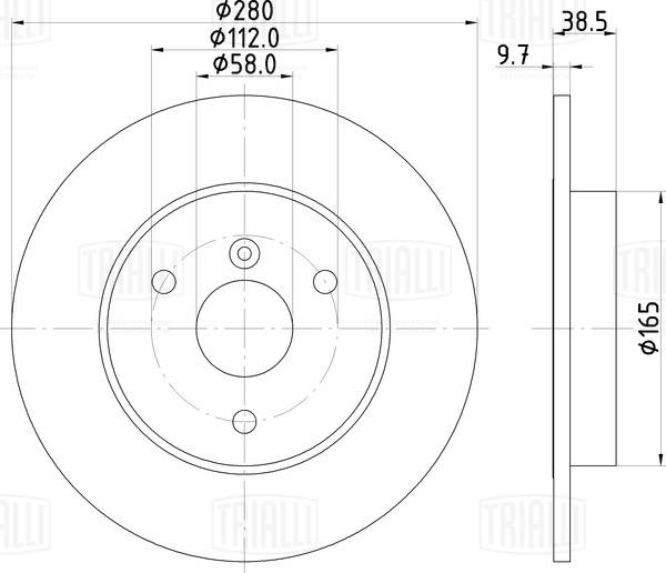 Brake Disc (DF 240121)