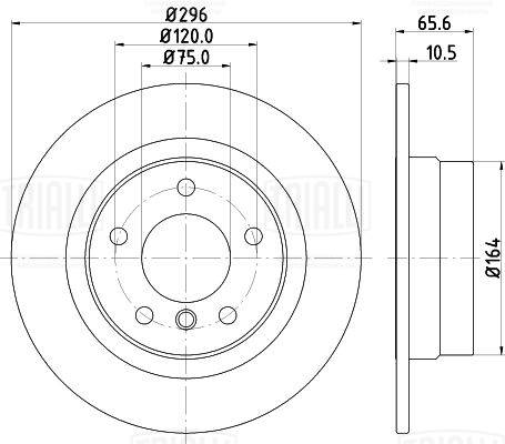 Brake Disc (DF 190335)