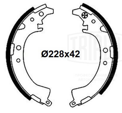Brake Shoe Set