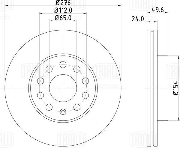 Brake Disc (DF 084310)