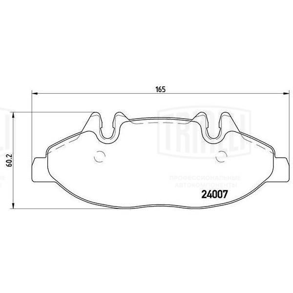 Brake Pad Set, disc brake (PF 4282)