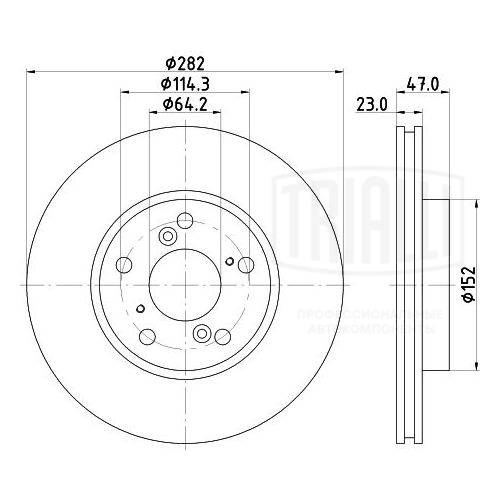 Brake Disc (DF 230105)