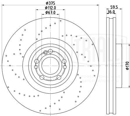 Brake Disc (DF 190439)