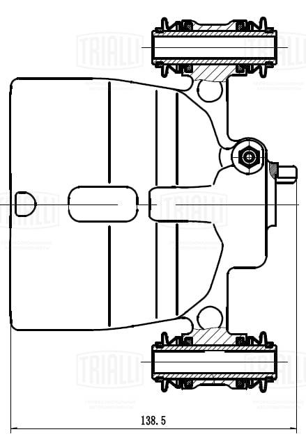 Brake Caliper (CF 032110)
