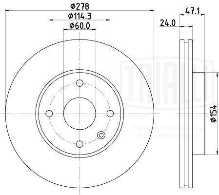 Brake Disc (DF 062108)