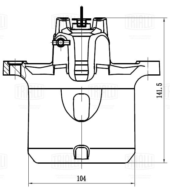 Brake Caliper (CF 012108)
