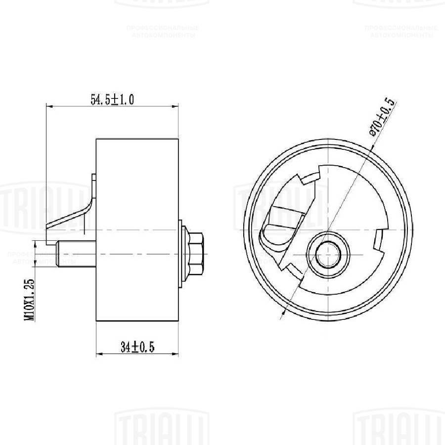 Tensioner Pulley, timing belt