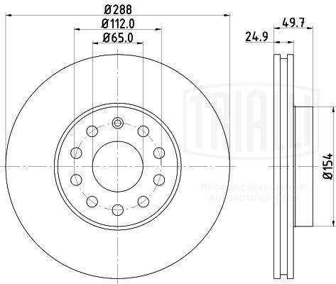 Brake Disc (DF 180108)