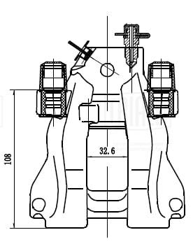 Brake Caliper (CF 052304)