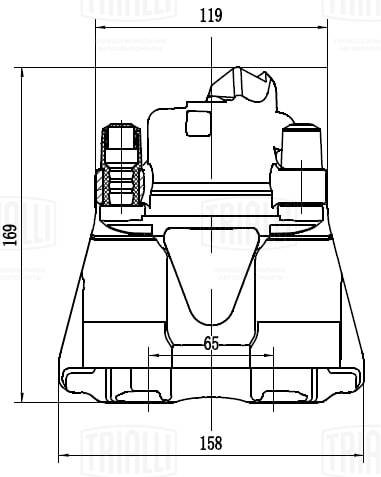 Brake Caliper (CF 052210)