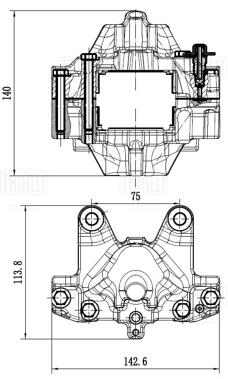 Brake Caliper (CF 032011)