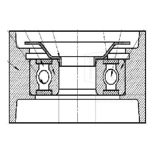 Deflection/Guide Pulley, V-ribbed belt