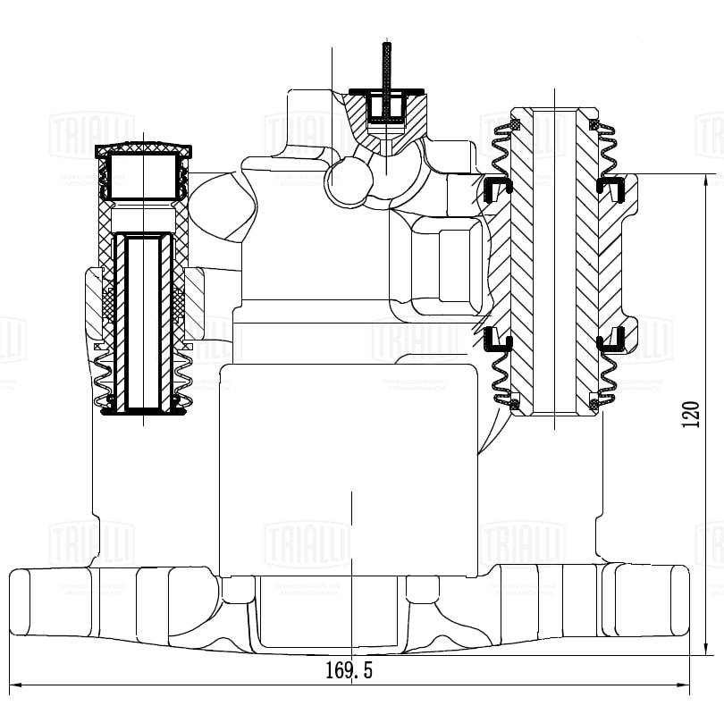 Brake Caliper (CF 052310)