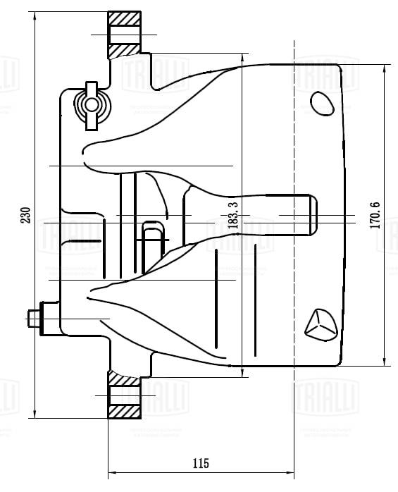 Brake Caliper (CF 032014)