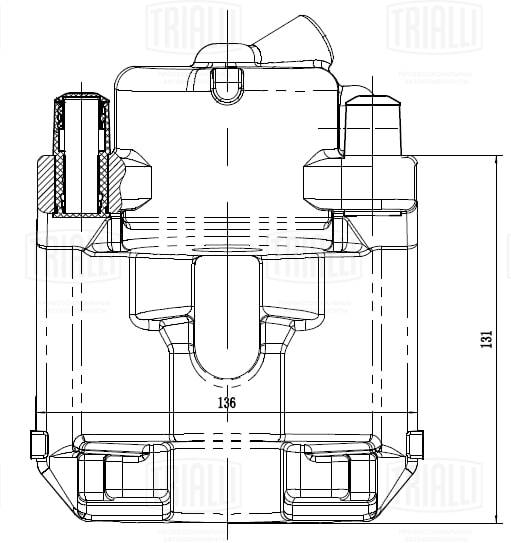Brake Caliper (CF 012016)