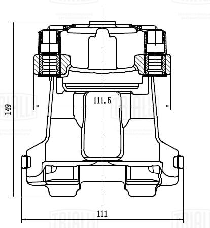 Brake Caliper (CF 084766)