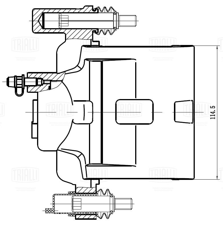 Brake Caliper (CF 012114)