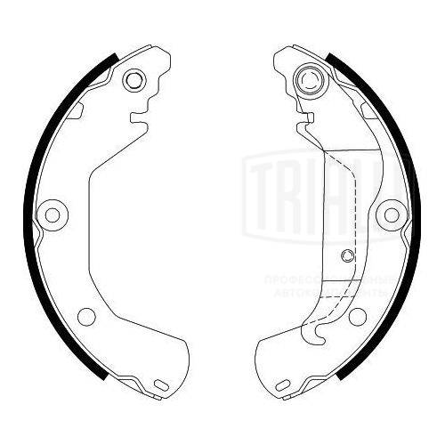 Brake Shoe Set (GF 4542)