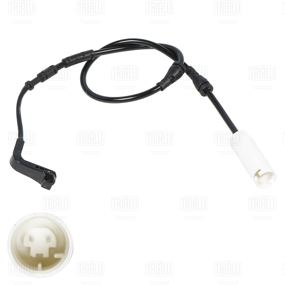 Warning Contact, brake pad wear (PFS 4185)