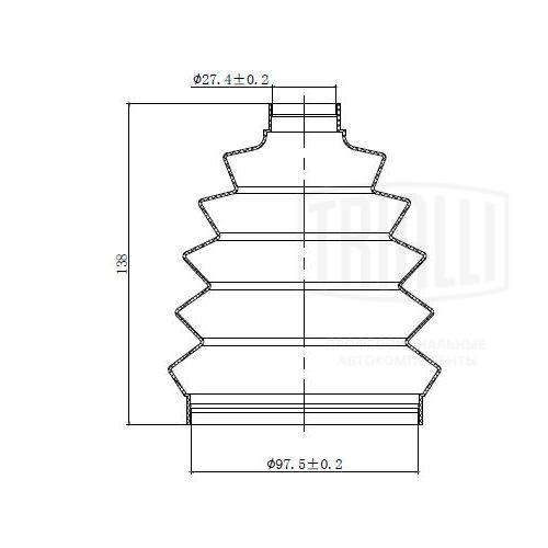 Bellow Kit, drive shaft (FG 1601)