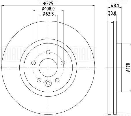 Brake Disc (DF 210219)