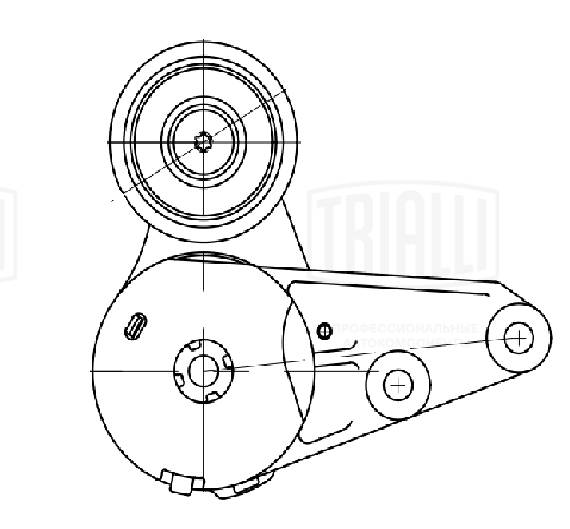 Belt Tensioner, V-ribbed belt