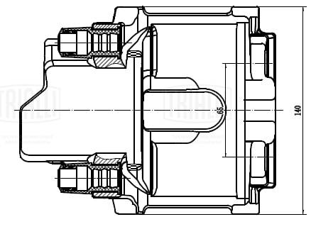 Brake Caliper (CF 084722)