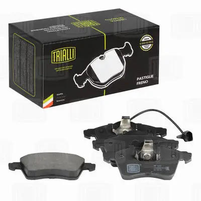 Brake Pad Set, disc brake (PF 1837)