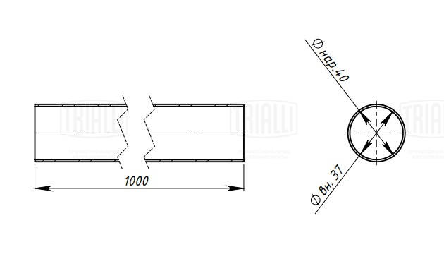 Exhaust Pipe, universal