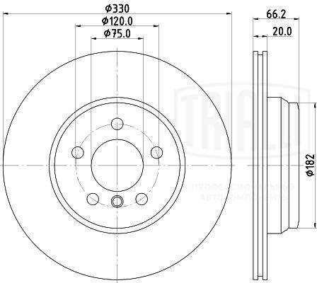 Brake Disc (DF 190414)